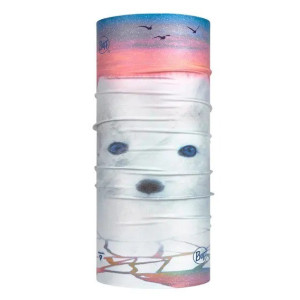 BUFF Tour de Cou ThermoNet Solid - White / Pink 