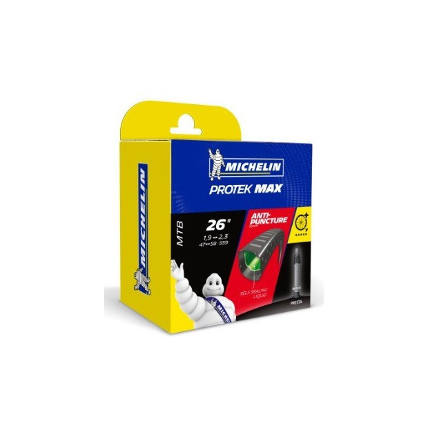 Michelin Protek Max Inner Tube 26x1.50/2.50" (47/58-559) Dunlop Valve