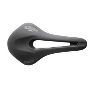 Selle San Marco Shortfit 2.0 Open-Fit Sport Saddle Carbon/Steel Rails 255x155mm