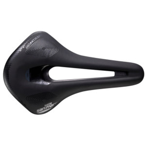 Selle San Marco Shortfit 2.0 Supercomfort Open-Fit Racing Saddle Stealth Xsilite Rails 255x140m