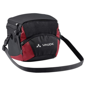 Vaude OnTour Box M Handlebar Bag 4L Black/Carmine