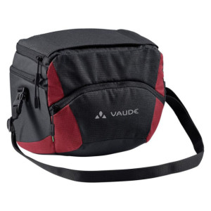 Vaude OnTour Box L Handlebar Bag 6L Black/Carmine