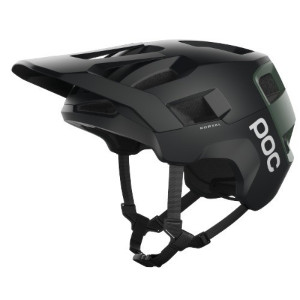 POC Kortal Helmet Black Matt/Metallic Green