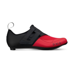 Fizik Transiro R4 Powerstrap Triathlon Shoes - Black / Red