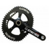 OSymetric Vorace Carbon Compact Road Crankset 110mm Black