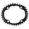 OSymetric Standard Triple Middle MTB Chainrings 104mm 34 Teeth Black