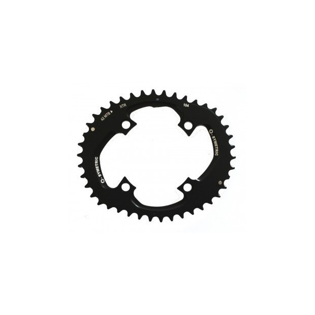 OSymetric Shimano XTR FC-M980 Outer MTB Chainring 104mm 42 Teeth Black