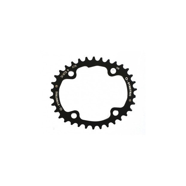 OSymetric Shimano XTR FC-M980 Outer MTB Chainring 104mm 34 Teeth Black