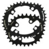 OSymetric Standard Double MTB Chainrings 104/64mm 38/28 Teeth Black