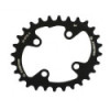 OSymetric Standard Double MTB Inner Chainring 64mm 28 Teeth Black