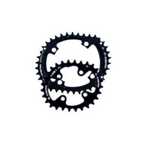 OSymetric SRAM X0 MTB Chainring Kit 104/64mm 38/28 Teeth Black