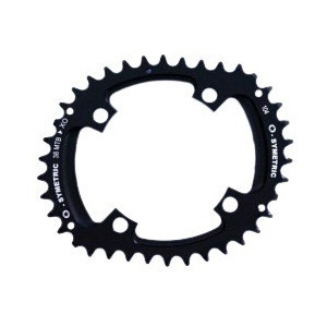 OSymetric SRAM X0 MTB Outer Chainring 104mm 38 Teeth Black