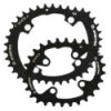 OSymetric Shimano XTR FC-M980 MTB Chainring Kit 104/64mm 38/28 Teeth Black