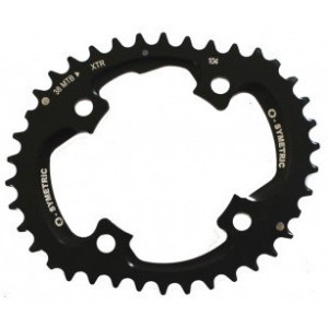 OSymetric Single Speed MTB Chainring 1x11S 104mm 34 Teeth Black