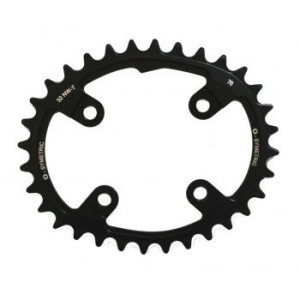 OSymetric SRAM XX1 MTB Chainring 76mm 30 Teeth Black