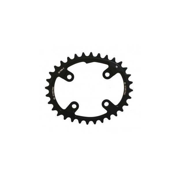 OSymetric SRAM XX1 MTB Chainring 76mm 30 Teeth Black