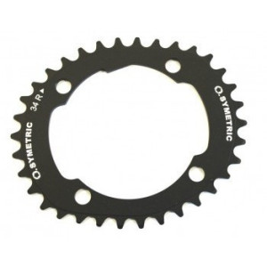 OSymetric SRAM X01 MTB Chainring 94mm 34 Teeth Black