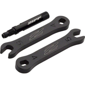 Zipp 60/404 Knurled Valve Extensions Aluminium 41mm