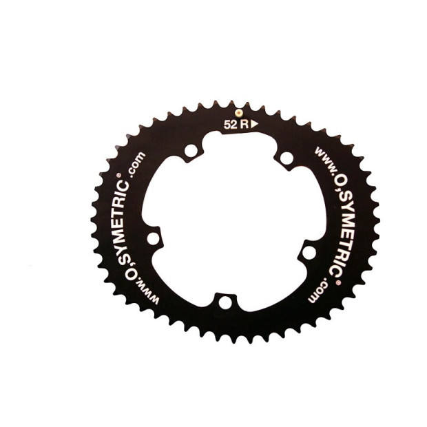 O'Symetric Chainring 110mm Campagnolo Black