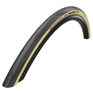 Schwalbe One HS462A Road Tyre 700x25c Tube Type Foldable Black/Beige