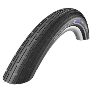 Schwalbe Fat Franck HS375 City Tyre 26x2.35" Tube Type Wired Black Reflex