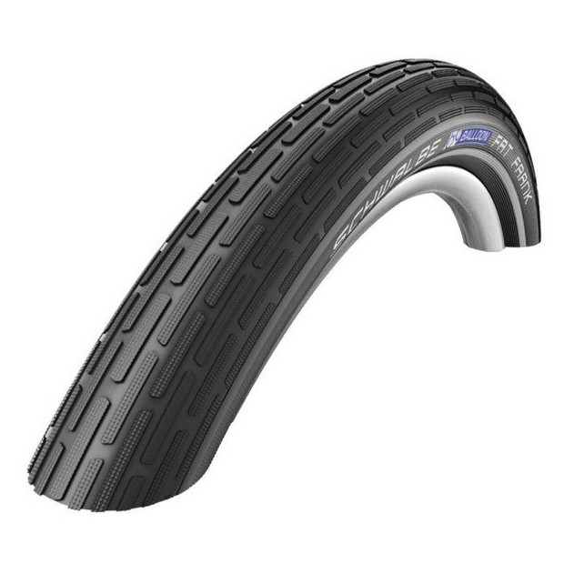 Schwalbe Fat Franck HS375 City Tyre 26x2.35" Tube Type Wired Black Reflex