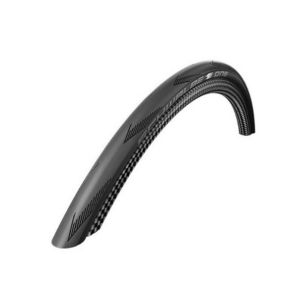 Schwalbe One HS464 Road Tyre 700x25c Tube Type Wired Black