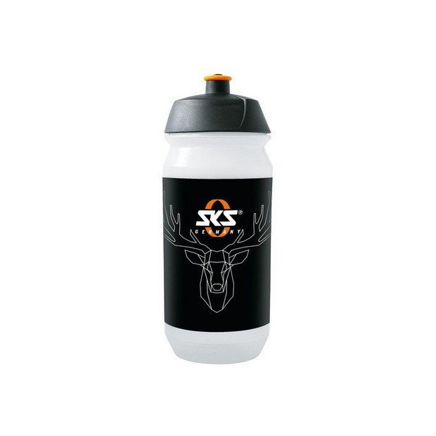 SKS Logo Deer Can Clear Plastic - 500 ml