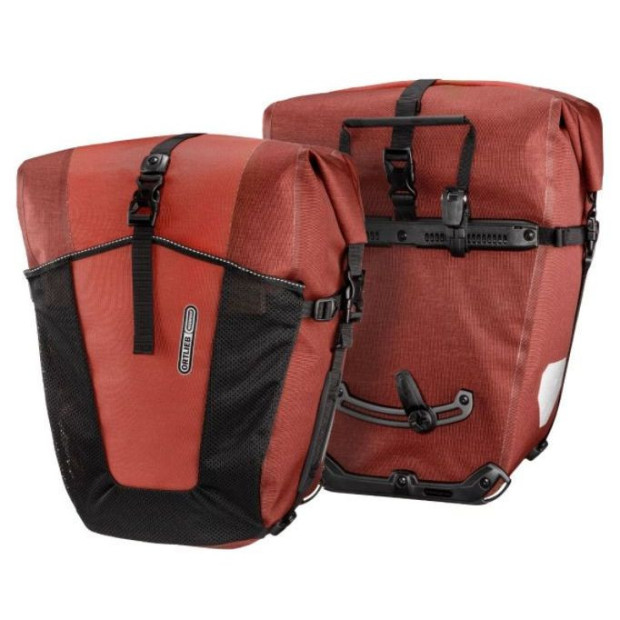 Ortlieb Back-Roller Pro Plus Bike Panniers 70L Red/Black