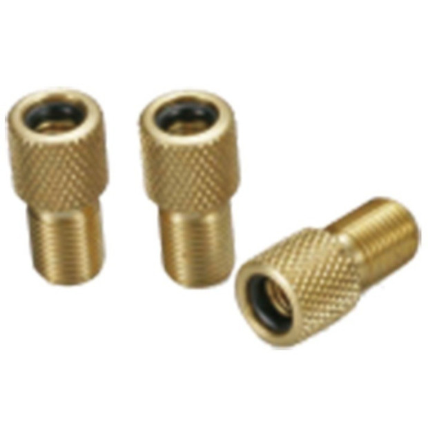 XLC PU X14 Valve Adapter Schrader to Presta Dunlop