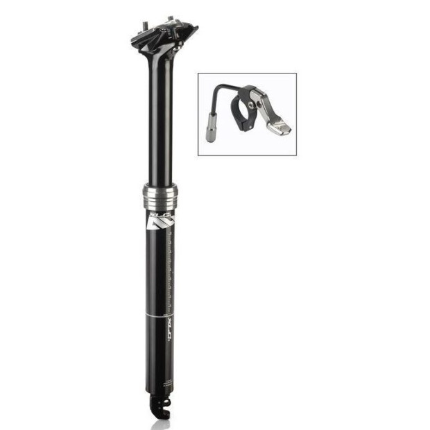 XLC SP-T11 Telescopic Seatpost 30.9mm 370mm Black