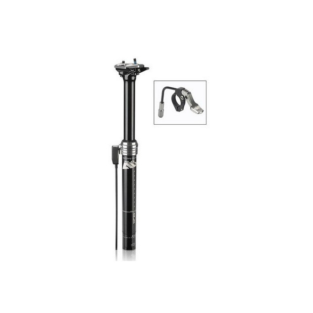 XLC SP-T10 Telescopic Seatpost 350-30.9mm Black