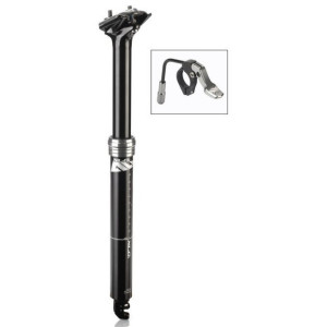 XLC SP-T11 Telescopic Seatpost 31.6mm 328mm Black