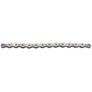 BBB Powerline 9 Speed Chain - 114 Links - Grey/ Nickel