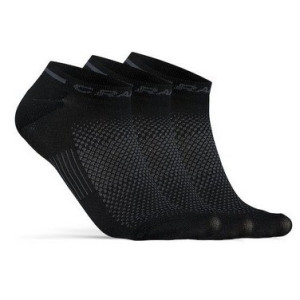 Craft Core Dry Summer Shafless Socks Black 3 Pairs