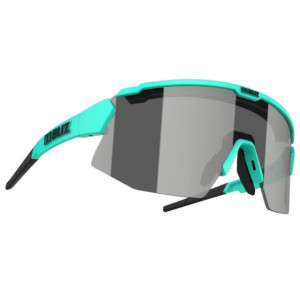 Bliz Breeze Glasses Turquoise Hydro Smoke/Silver Lenses