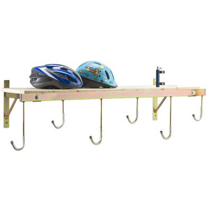 Peruzzo Bike Wall Mount 6 Places with Shelf