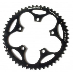 Chainring Stronglight Dural Al 5083 Black (Shimano) 110mm - 9/10 S