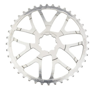 Stronglight 40 Teeth Conversion Kit for SRAM 10 Speed Cassette - Silver