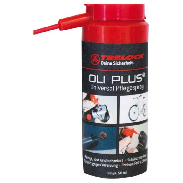 Trelock Oli Plus Universal Maintenance Spray for Locks - 50 ml