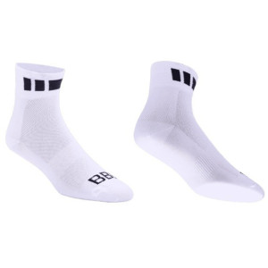 BBB TechnoFeet Low Summer Sock White