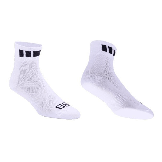 BBB TechnoFeet Low Summer Sock White