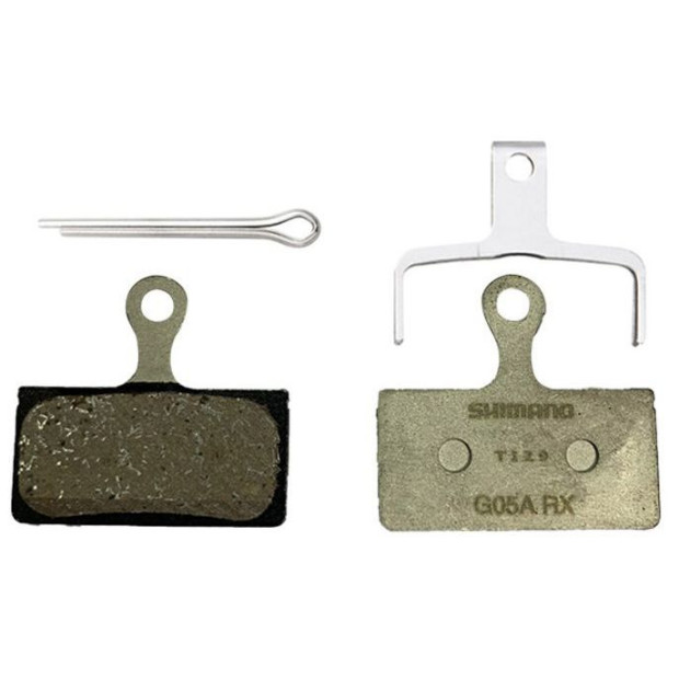 Shimano G05A-RX Disc Brake Pads Resin Workshope Packaging