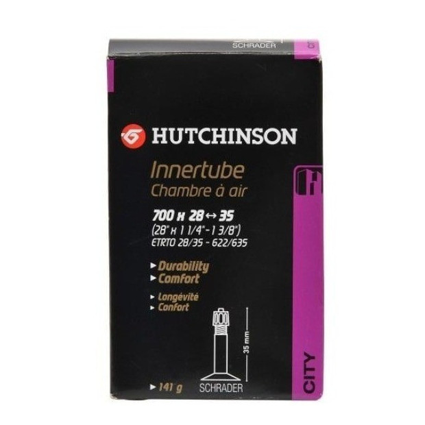 Hutchinson Standard 28' (700x37/50) Schrader Inner tube