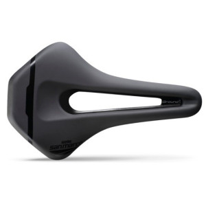 San Marco GND Short Open-Fit Sport Saddle - Black - Narrow