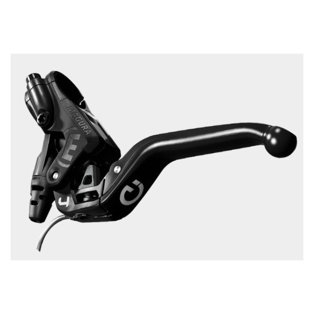 Magura MT4e Complete Hydraulic Brake Lever - Opener - 3 Fingers - Black