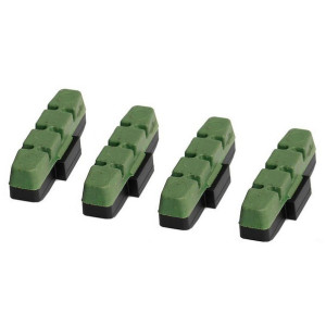 Magura Green Hydraulic Brake Pads - Anodised/ceramic Rims - x4