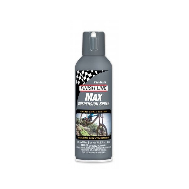 Finish Line Max Suspension Spray Fork Lubricant - 266 ml