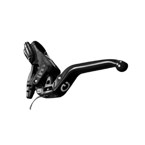 Magura MTe Complete Hydraulic Brake Lever - 3 Fingers - Black