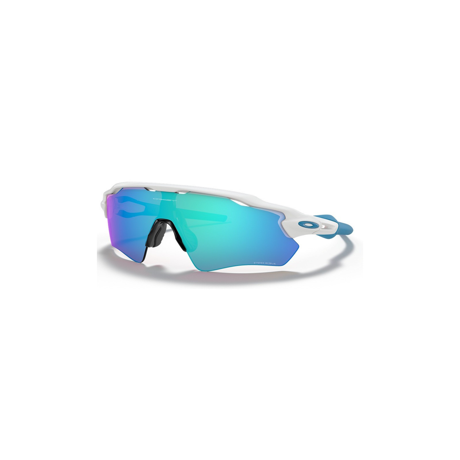 Oakley EV Path Prizm Sapphire Sunglasses - Polished White-Blue